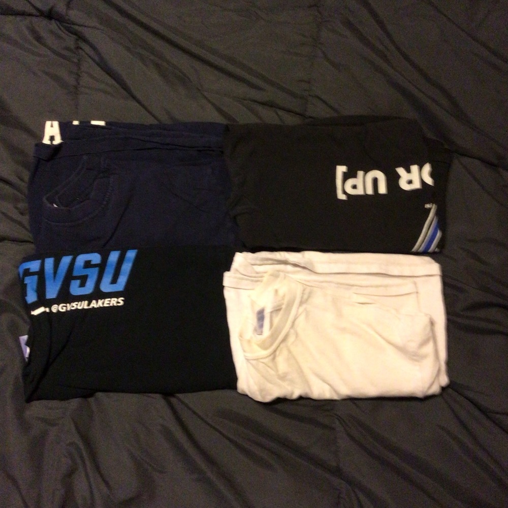 Grand Valley State University shirt bundle